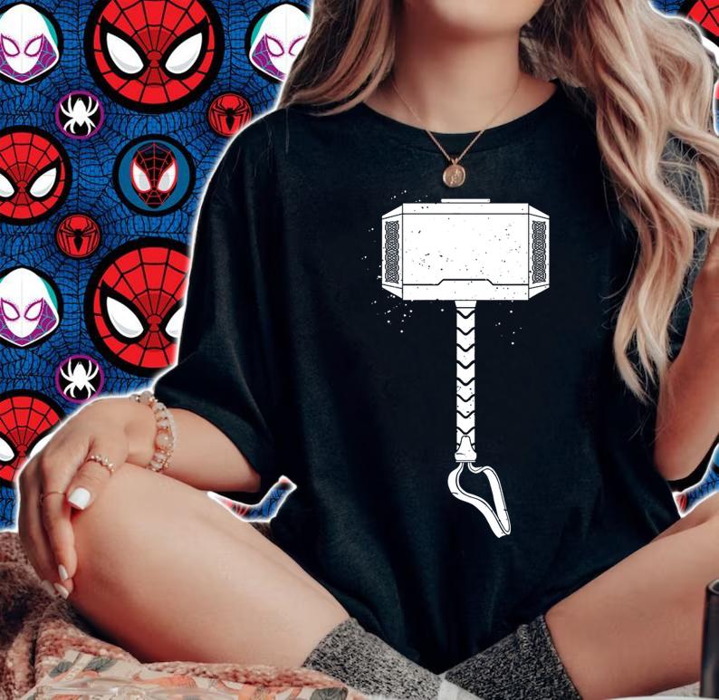 Mjolnir hammer of the gods t-shirt woman shirt