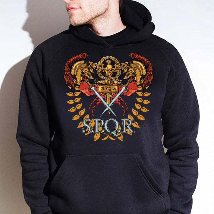Pretty SPQR Ancient Rome Roman Empire Gift Christmas Birthday sweater t-shirt hoodie