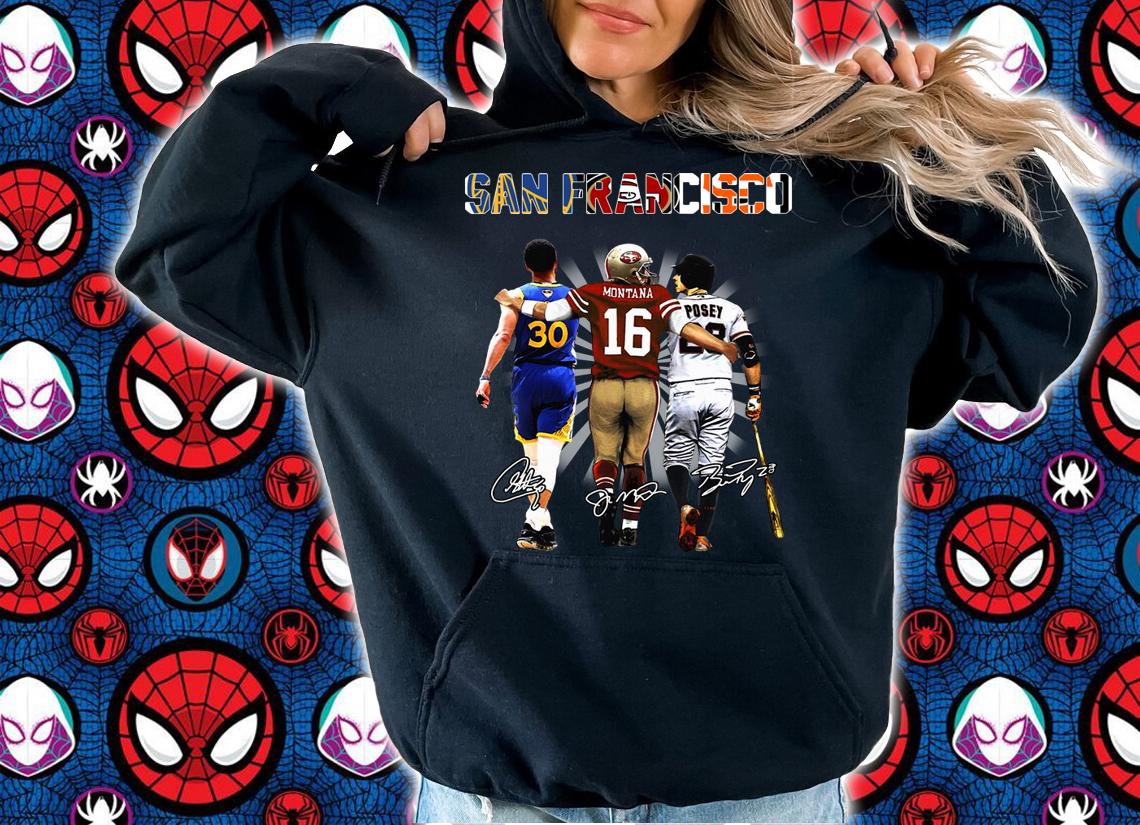 San Francisco Team Sport t-shirt hoodie