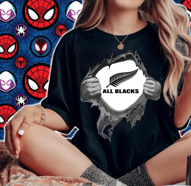 Blood Inside Me All Blacks Logo t-shirt woman shirt