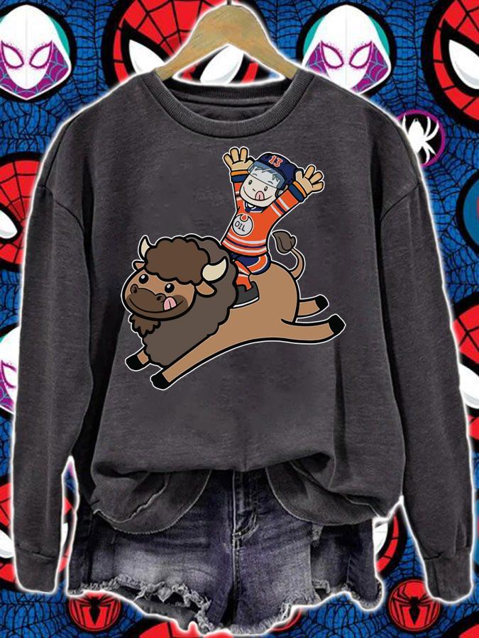 Jesse Puljujärvi Bison t-shirt sweatshirt