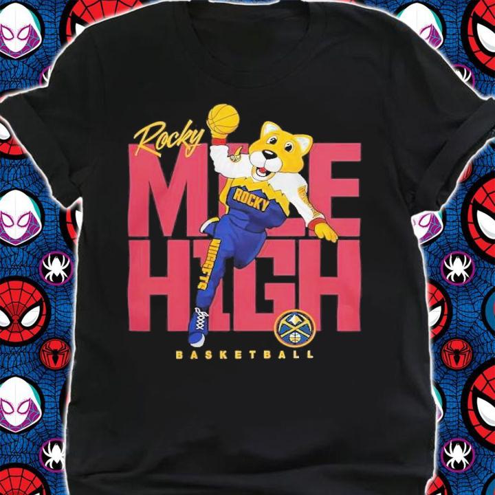 Denver Nuggets team pride Rocky Mile High t-shirt shirt