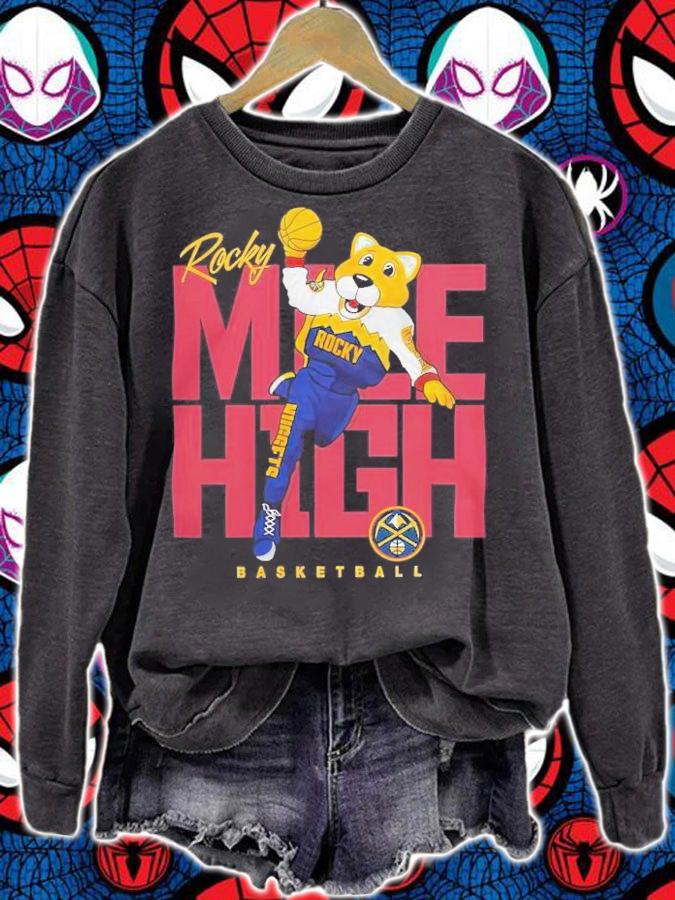 Denver Nuggets team pride Rocky Mile High t-shirt sweatshirt
