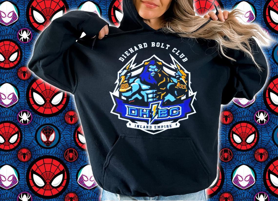 DHBC Inland Empire Pablo Diehard Bolt Club Official Member t-shirt hoodie