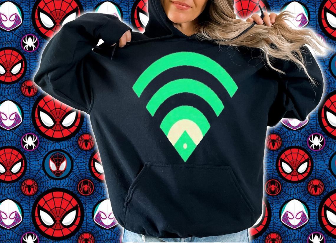 Baseball signal wifi shirt t-shirt hoodie
