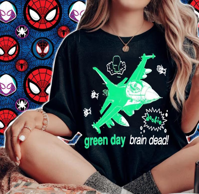 Brain Dead x Green Day Dookie shirt t-shirt woman shirt