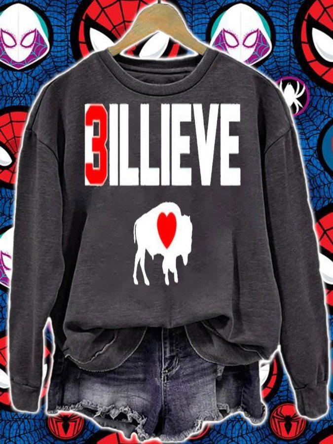 Buffalo Bills Damar Hamlin Billieve Buffalo shirt t-shirt sweatshirt