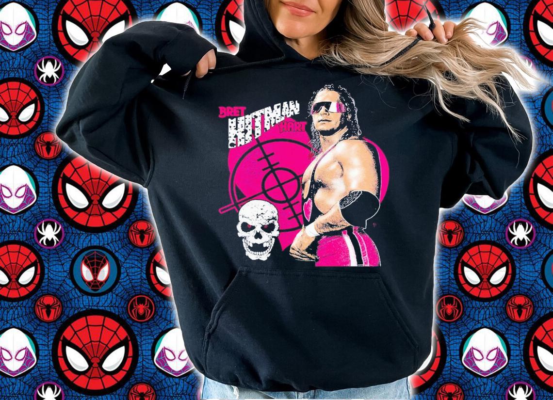 Charcoal Bret Hart Old School shirt t-shirt hoodie