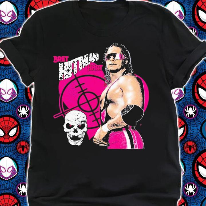 Charcoal Bret Hart Old School shirt t-shirt shirt