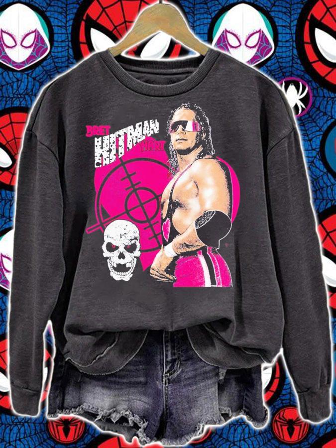 Charcoal Bret Hart Old School shirt t-shirt sweatshirt