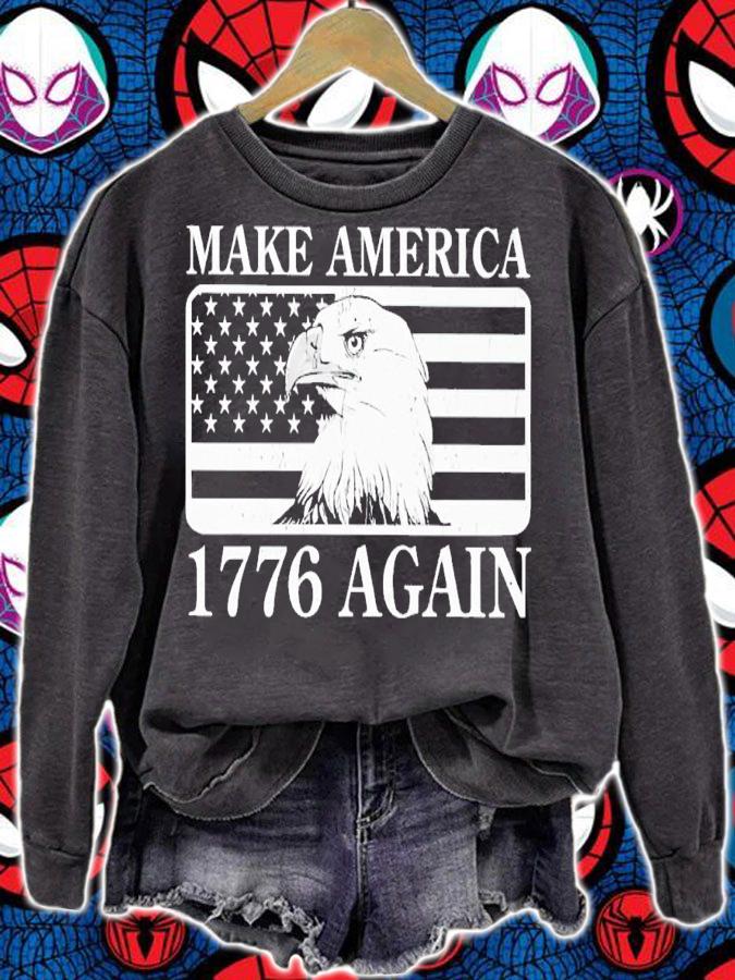 Eagles make America 1776 again shirt t-shirt sweatshirt