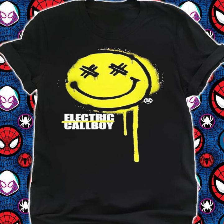 Electric Callboy Spray Smile shirt t-shirt shirt