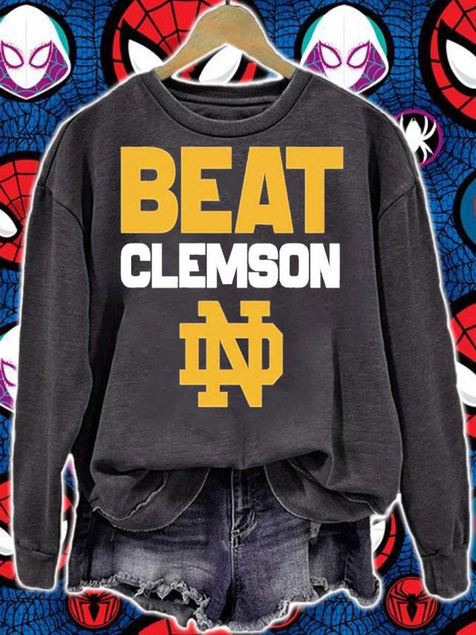 Fighting Irish beat Clemsons shirt t-shirt sweatshirt