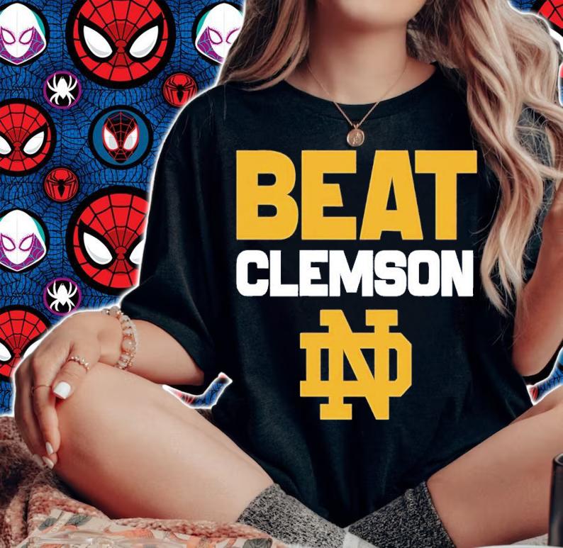 Fighting Irish beat Clemsons shirt t-shirt woman shirt