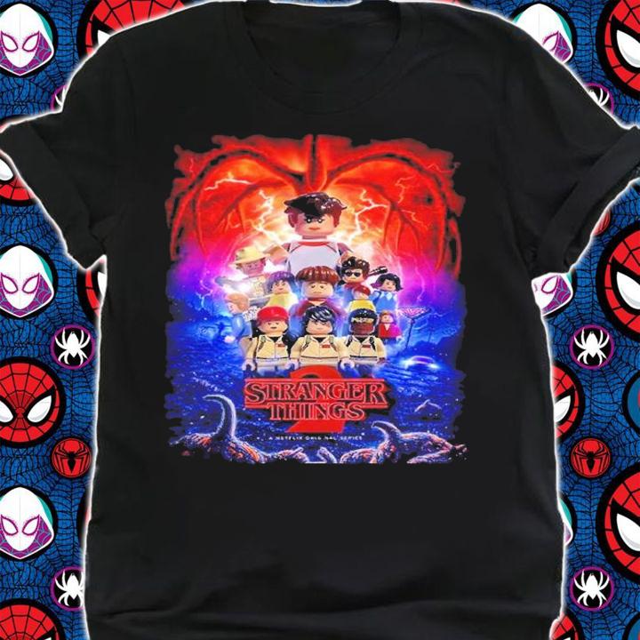 Funny Design Stranger Things Mix Lego Season 2 Shirt t-shirt shirt