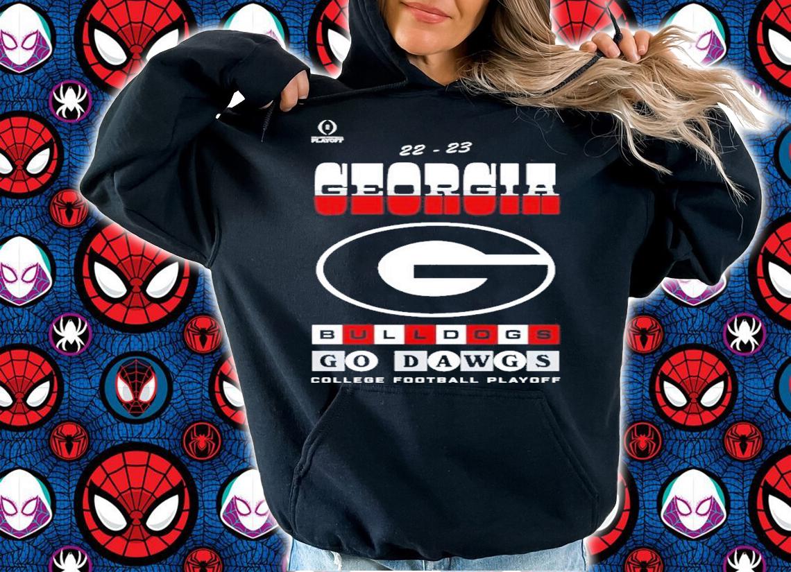 Georgia Bulldogs 22-23 Peach Bowl CFP Shirt t-shirt hoodie
