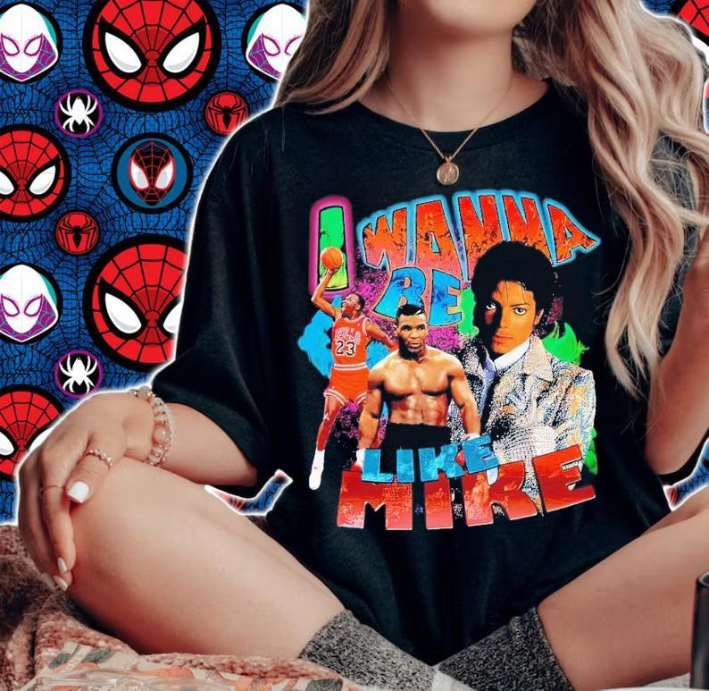 I wanna like Mike vintage bootleg shirt t-shirt woman shirt