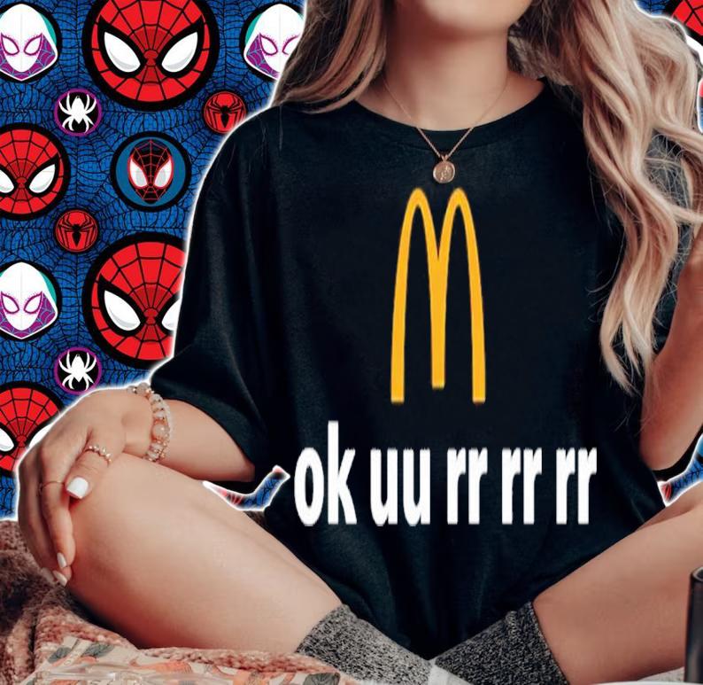 Mcdonalds X Cardi B And Offset Ok Uu Rr Rr Rr Shirt t-shirt woman shirt