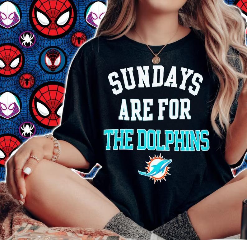Miami Dolphins Sundays are for the Dolphins shirt t-shirt woman shirt