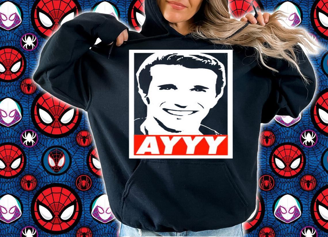 Ayyy The Fonz Happy Days Series Shirt t-shirt hoodie