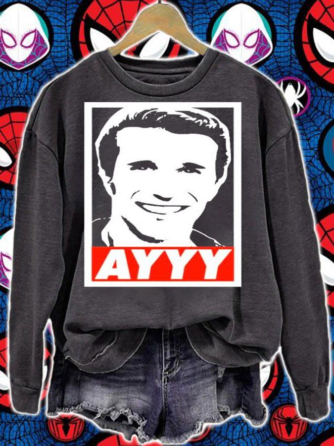 Ayyy The Fonz Happy Days Series Shirt t-shirt sweatshirt