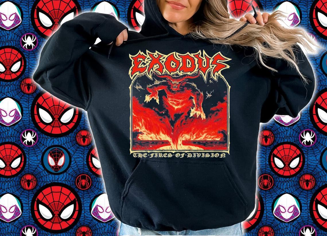 Exodus The Fires Of Division shirt t-shirt