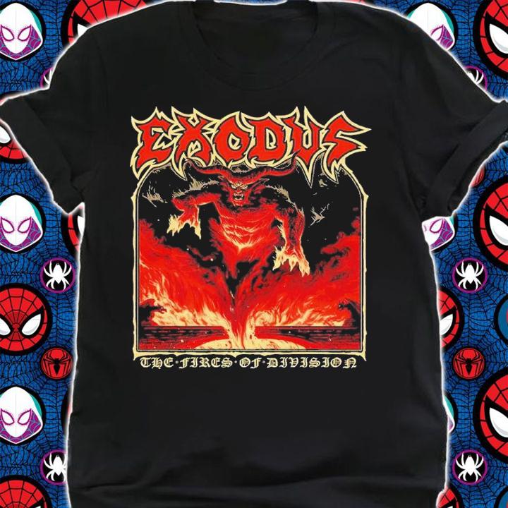 Exodus The Fires Of Division shirt t-shirt
