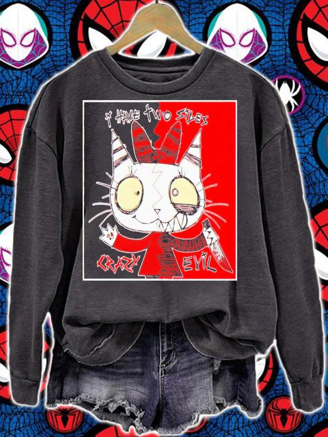 I Have Two Sides Crazy Evil T-Shirt t-shirt