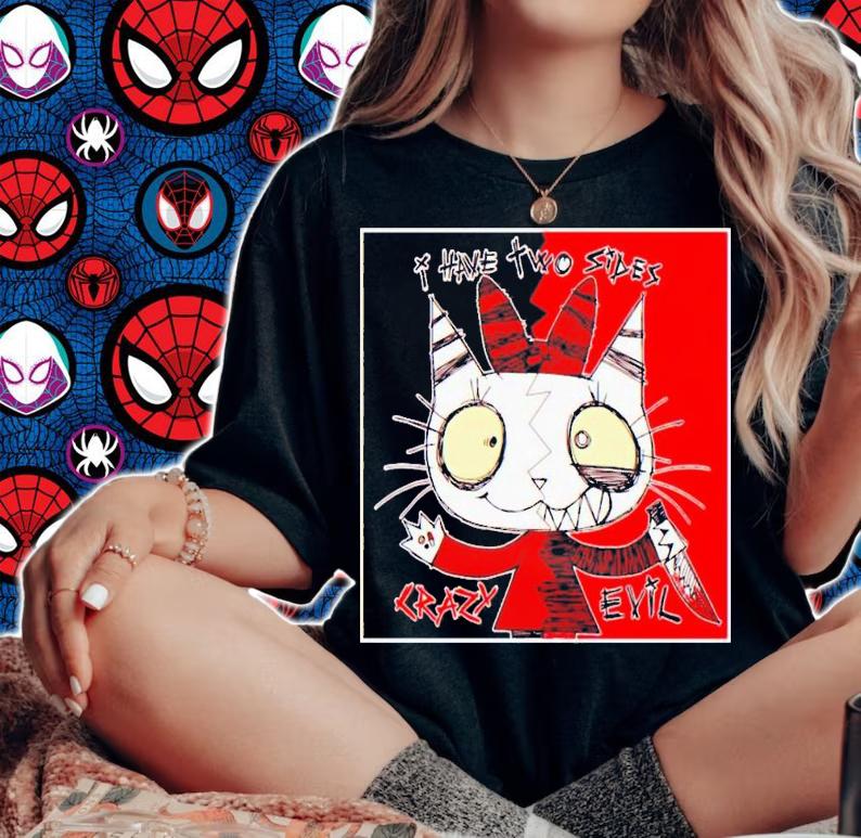 I Have Two Sides Crazy Evil T-Shirt t-shirt