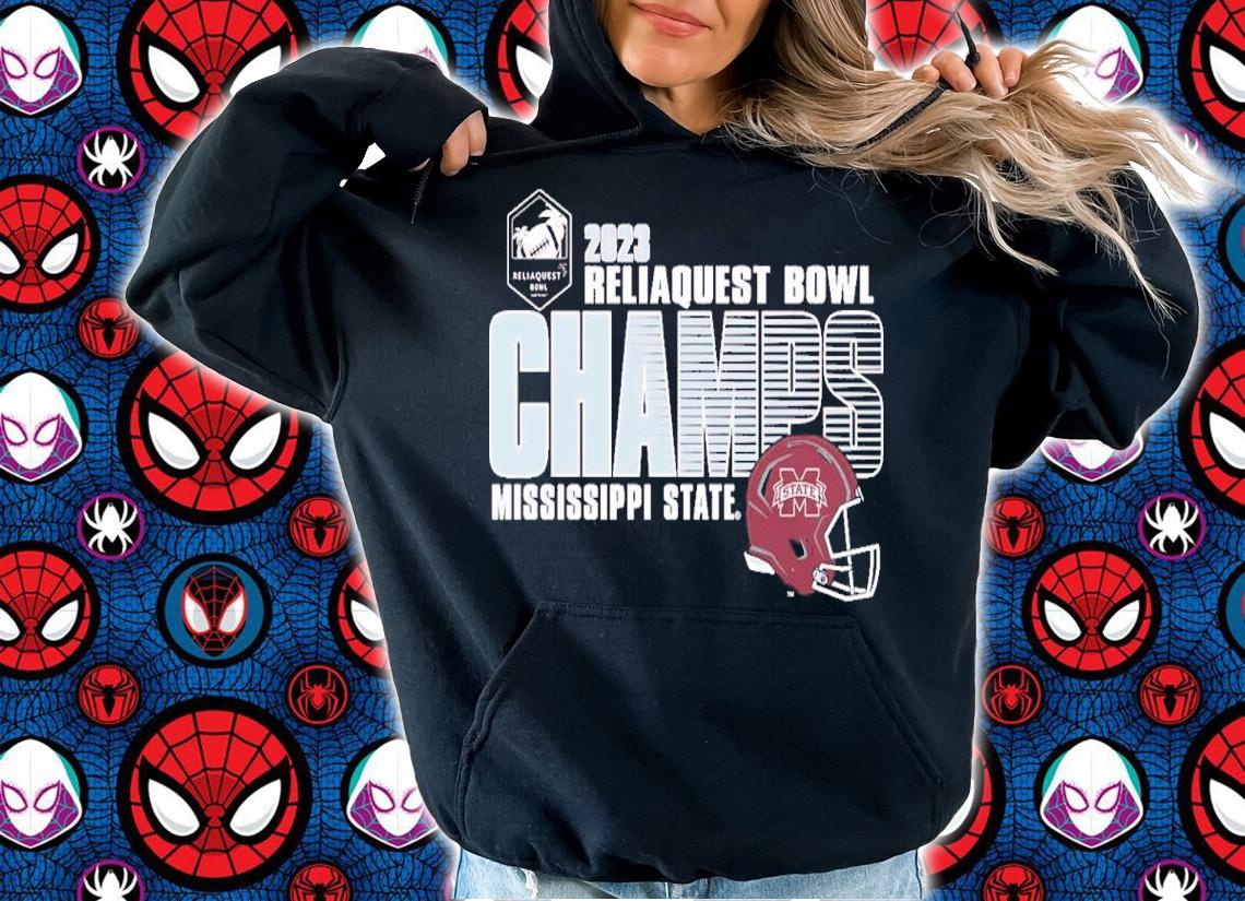 Mississippi State Bulldogs Reliaquest Bowl 2023 Champions Shirt t-shirt hoodie