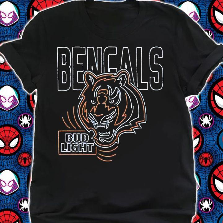 NFL X Bud Light X Bengals shirt t-shirt shirt