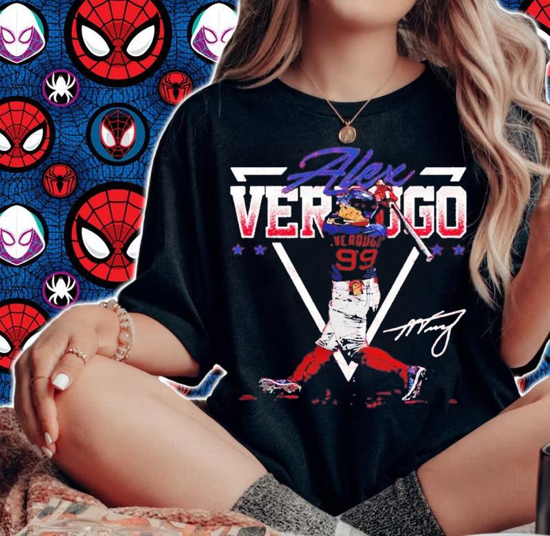 Baseball Outfielder Alex Verdugo siganture shirt t-shirt woman shirt
