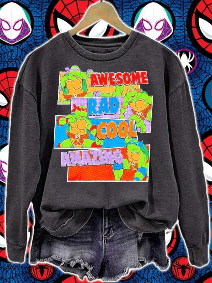 Teenage Mutant Ninja Turtles The Awesome The Bad The Cool The Amazing T-Shirt t-shirt sweatshirt