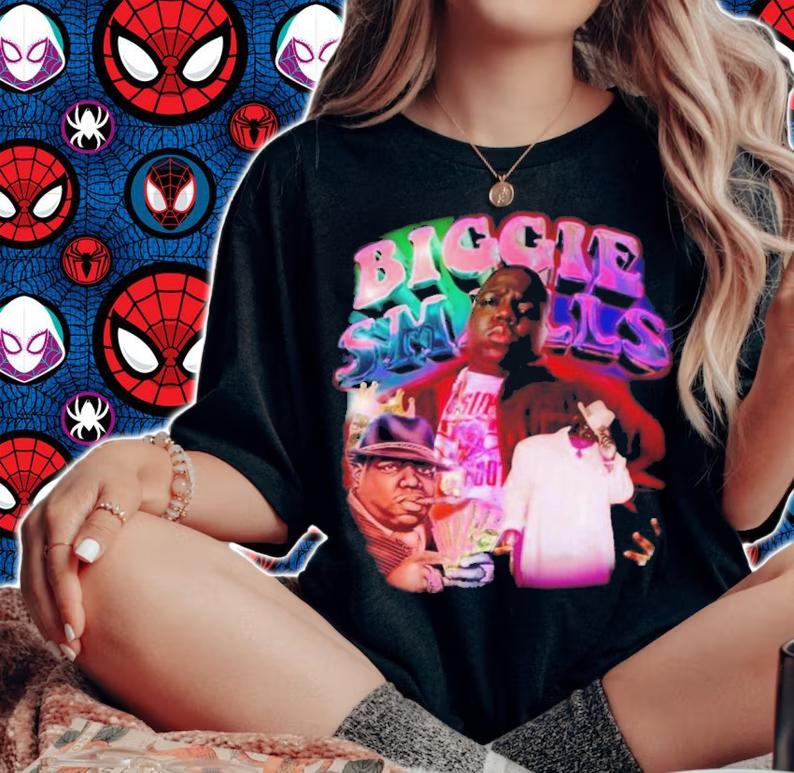 Biggie Smalls 90's Style Rap Shirt t-shirt