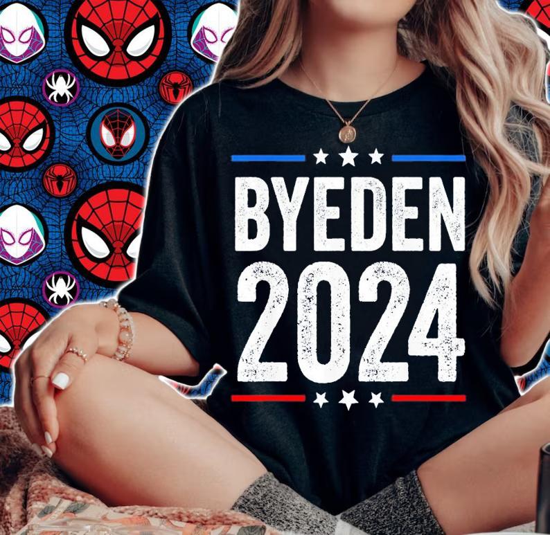 Bye Den 2024 Byeden Vintage Anti Joe Biden Vote Trump T-Shirt t-shirt