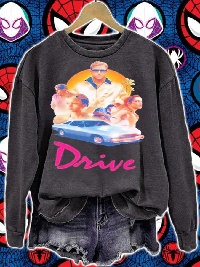 Characters Design In Drive Movie T-Shirt t-shirt sweatshirt