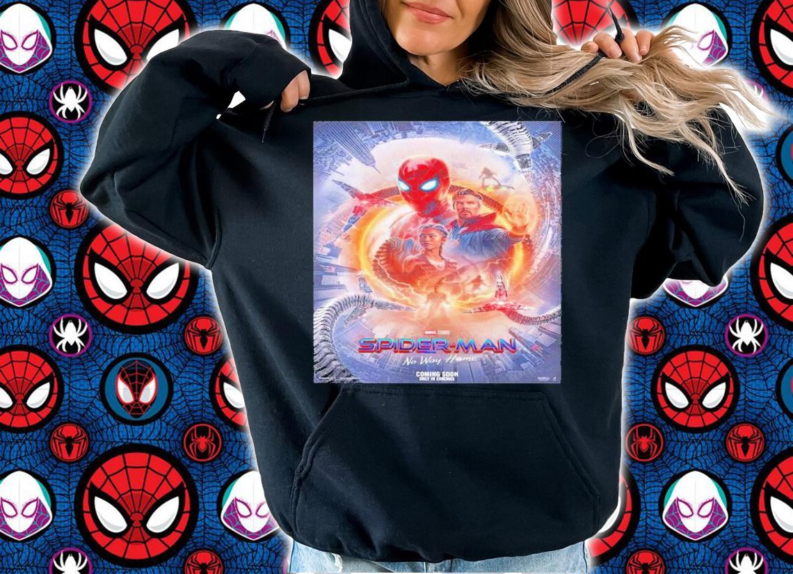 Marvel Studios Spider-Man No Way Home New Poster Shirt t-shirt hoodie