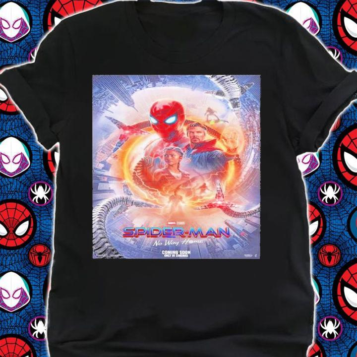 Marvel Studios Spider-Man No Way Home New Poster Shirt t-shirt shirt