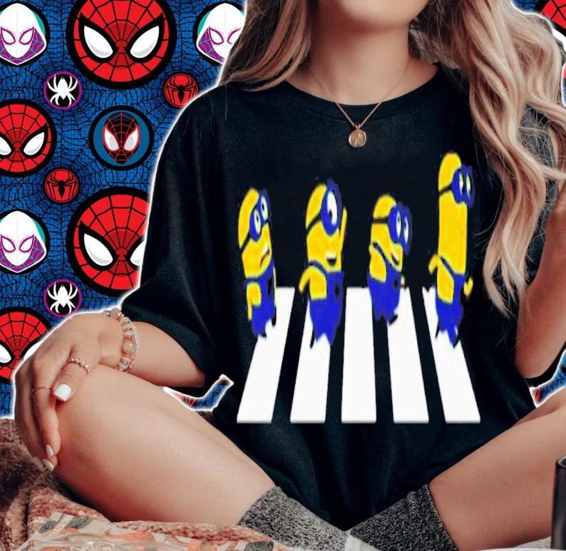 Minions Abbey Road T-Shirt t-shirt