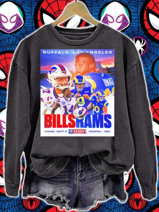 NFL Kickoff Buffalo Bill Vs Los Angeles Rams 2022 Shirt t-shirt