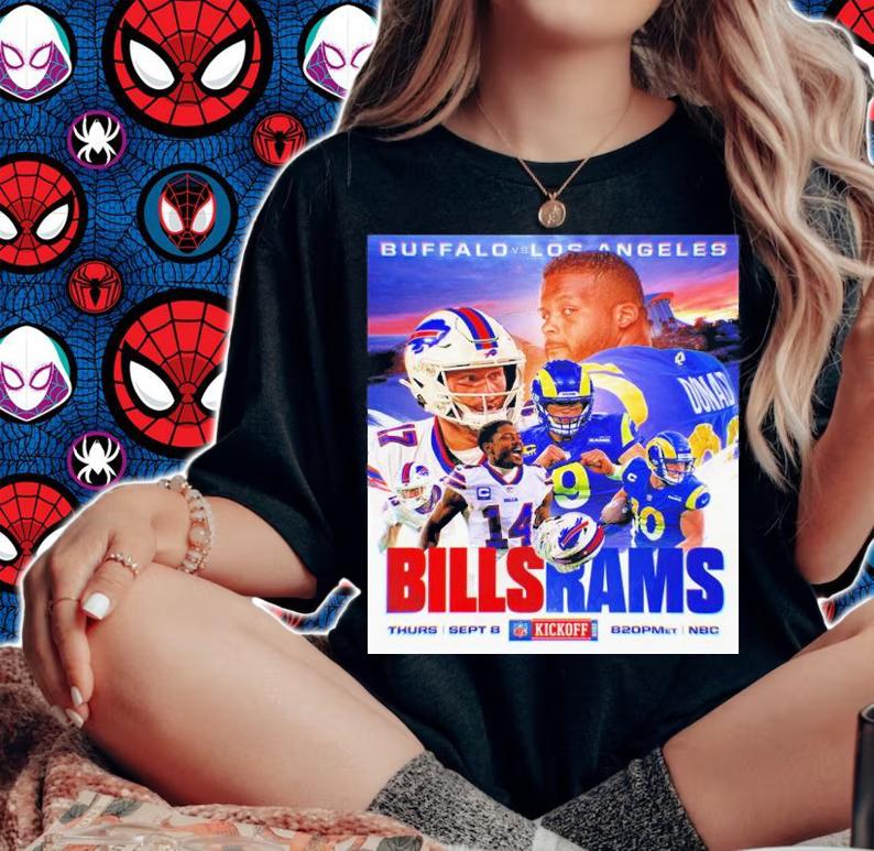 NFL Kickoff Buffalo Bill Vs Los Angeles Rams 2022 Shirt t-shirt