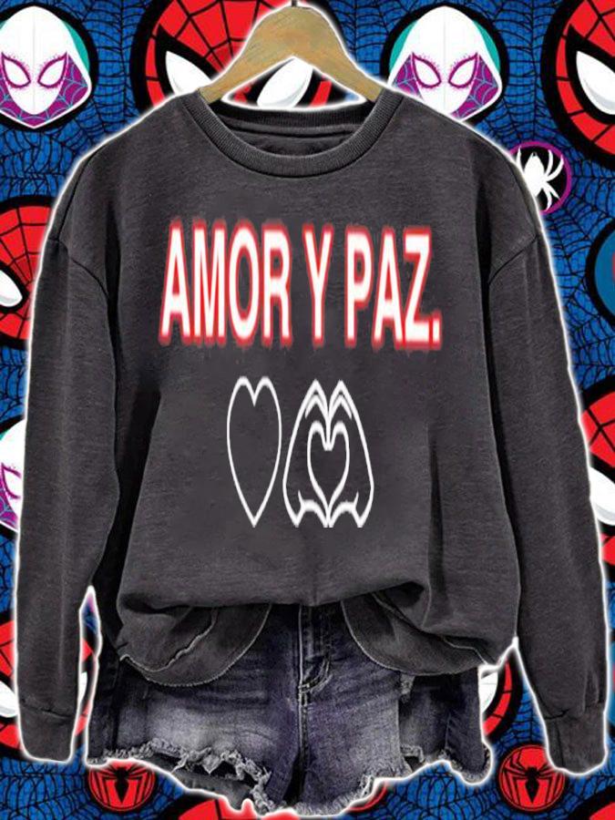 Amor Y Paz T-Shirt t-shirt