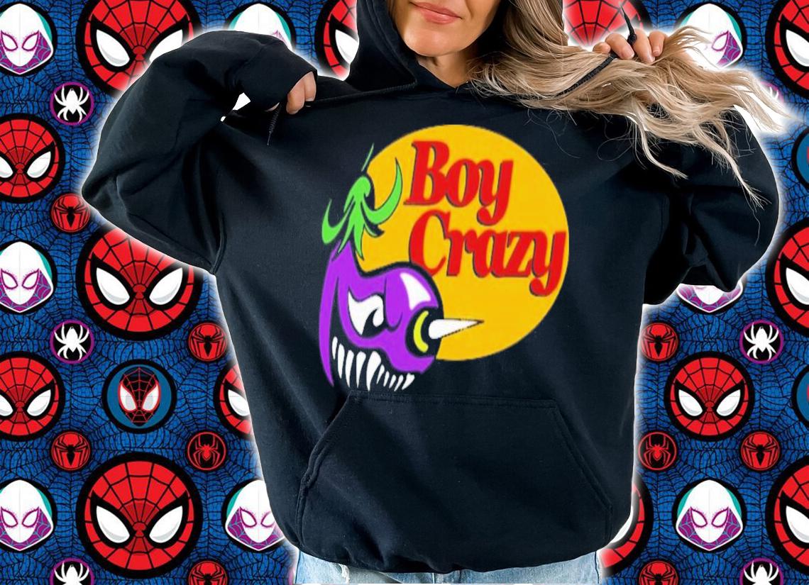 Aubergine Harry Lambert Boy Crazy T-Shirt t-shirt hoodie