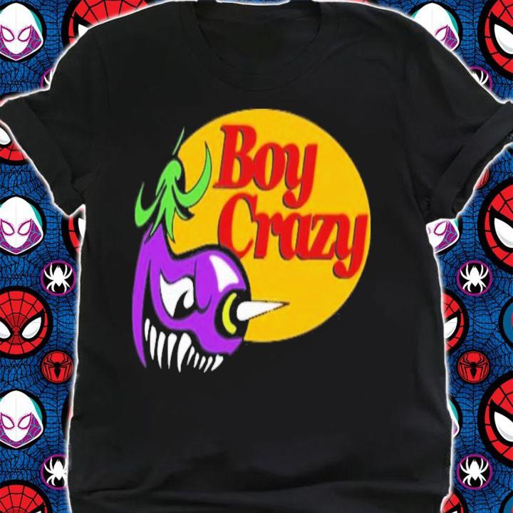 Aubergine Harry Lambert Boy Crazy T-Shirt t-shirt shirt