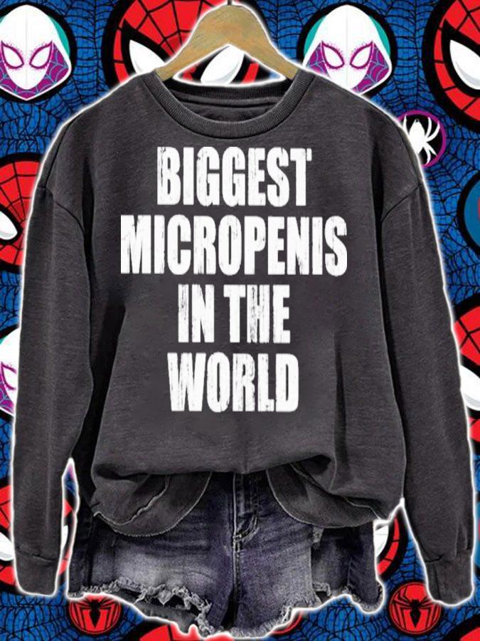 Biggest Micropenis In The World Shirt t-shirt