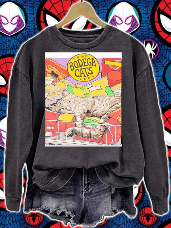 Bodega Cats T-Shirt t-shirt sweatshirt
