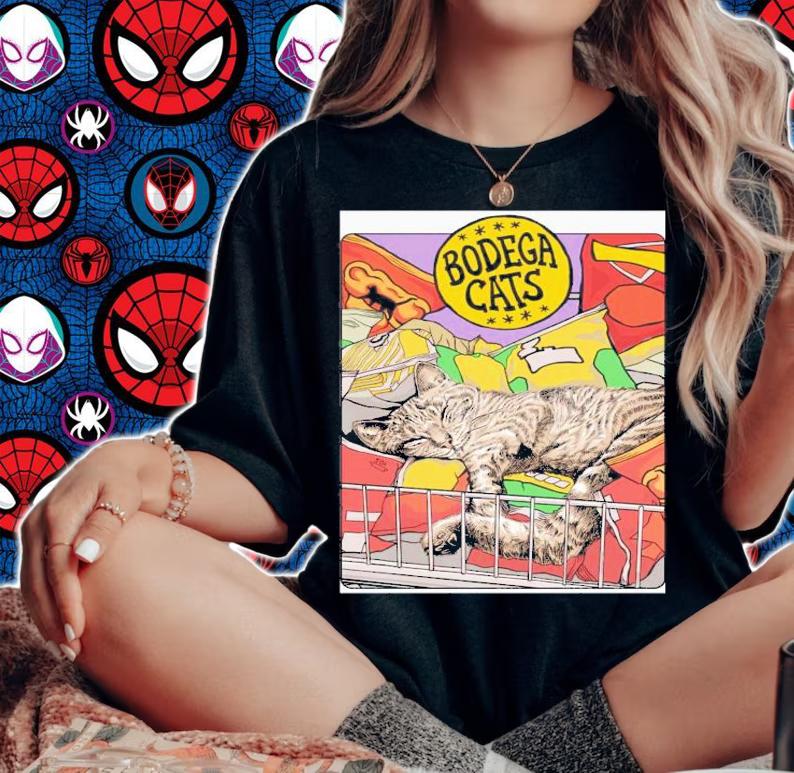 Bodega Cats T-Shirt t-shirt woman shirt