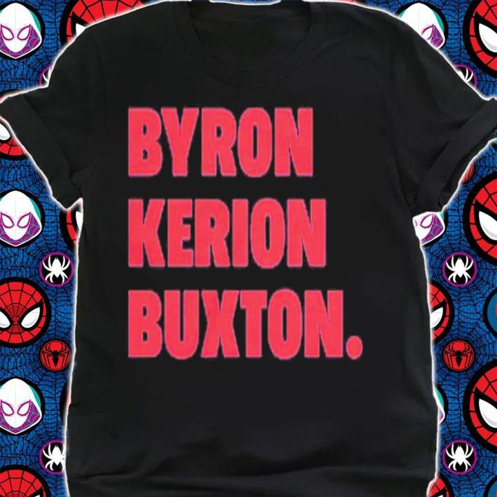 Byron Kerion Buxton Shirt t-shirt shirt