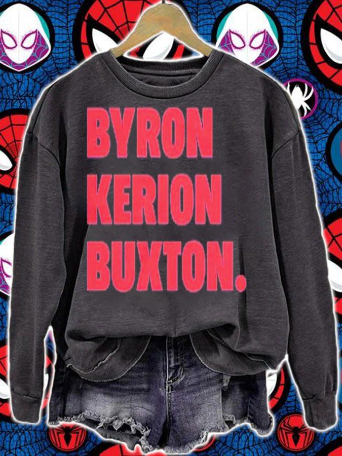 Byron Kerion Buxton Shirt t-shirt sweatshirt