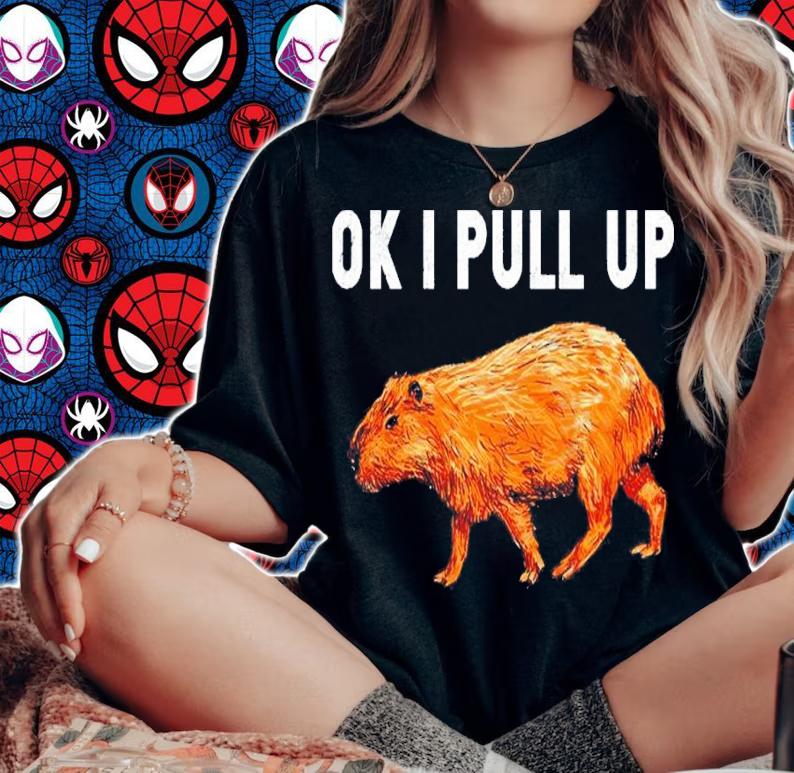 Capybara Ok I Pull Up shirt t-shirt